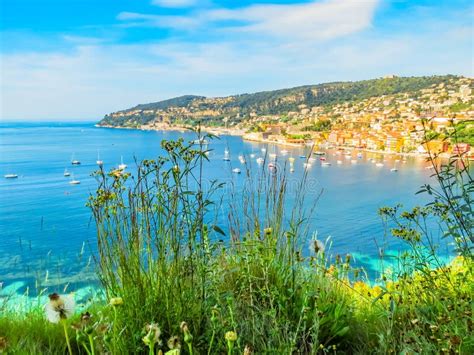 Seaside Of The Mediterranean Sea Landscape Of The Cote D Azur
