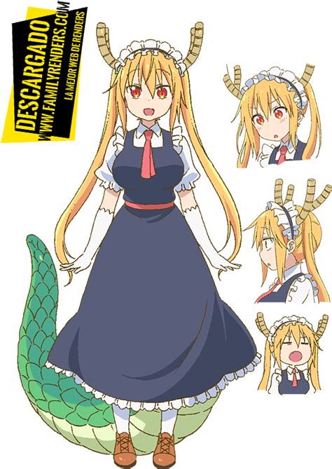 Kanna Kamui Miss Kobayashis Dragon Maid Characters Transparent Png