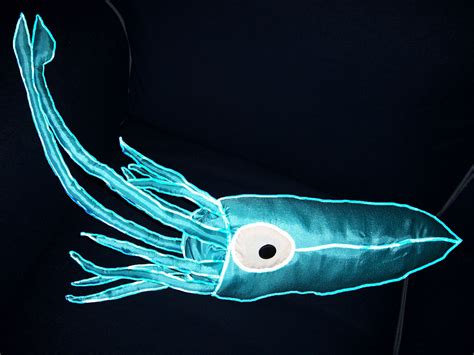 Itll Glow On You Bioluminescent Giant Squid