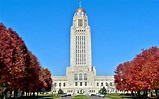 Nebraska State Capitol on an autumn day HD desktop wallpaper ...