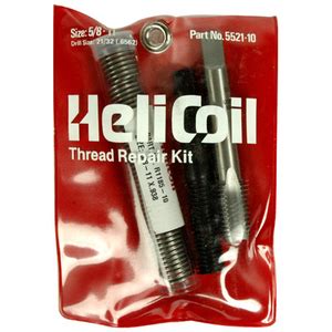 Helicoil Inch Fine Thread Repair Kit X