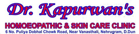 Dr Kapurwans Homeopathic Clinic And Skin Care Homoeopathy Clinic In