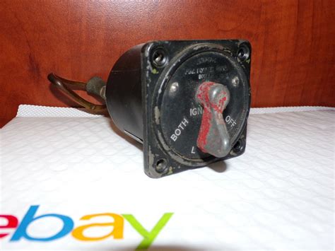 Aircraft Magneto Ignition Switch An3212 1 Joseph Pollak Corp For Sale