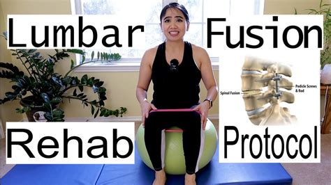 Lumbar Fusion Recovery Physical Therapy Rehabilitation Step By Step