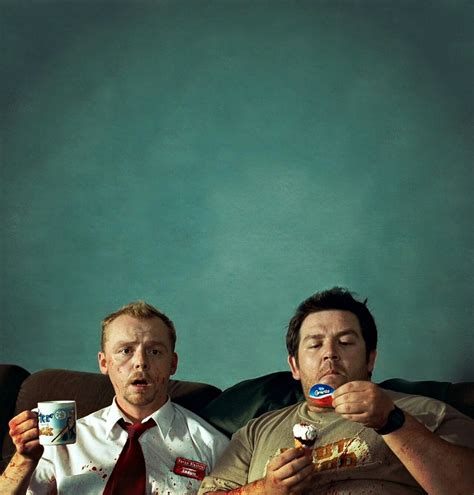 Simon Pegg And Nick Frost With Images Zombie Movies Simon Pegg