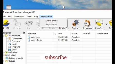 You can download with internet download manager. How To Register Internet Download Manager| IDM ...