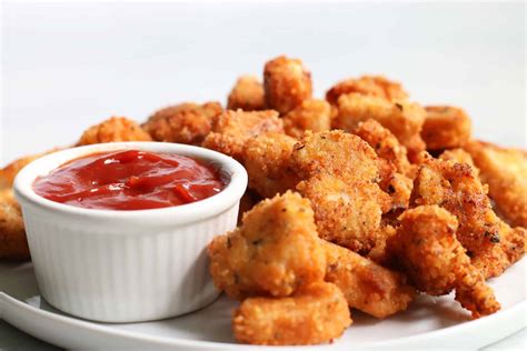 No weight to weight correlation is possible as the amount of filler and. The best chicken nuggets - The Toasted Pine Nut