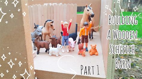 Building A Schleich Barn From Scratch Part 1 Designing And