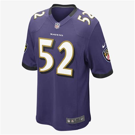Nfl Baltimore Ravens Ray Lewis Mens Football Home Game Jersey