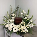 Margrethe Karlsen: Funeral Urn Flower Arrangements : Flower Shop ...