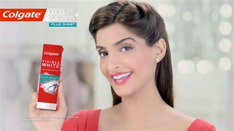 make an impression with your dazzling white smile with colgate visible white plus shine hindi