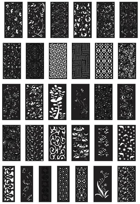 Collection Of Free Dxf File Downloads Decorative Panel Dxf Files Free