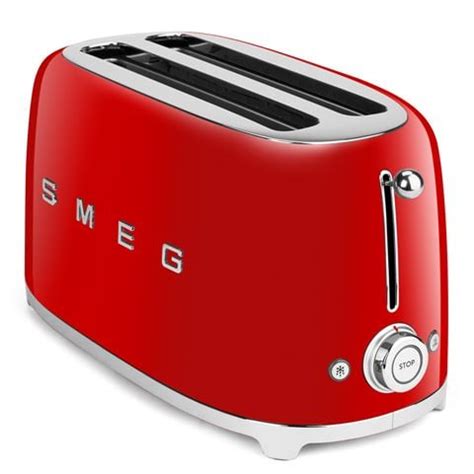 Smeg S Retro Four Slice Toaster Tsf Red Peter S Of Kensington