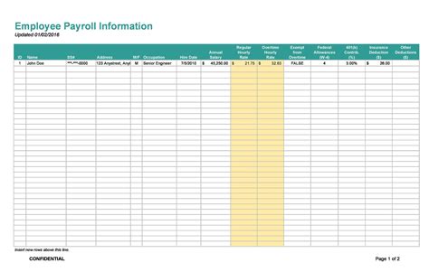 Payroll Correction Form Templates For Word Word Excel