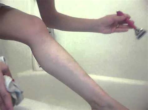 How I Shave My Legs Youtube