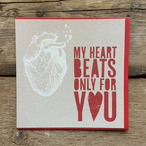 My Heart Beats Only For You By Velvet Olive
