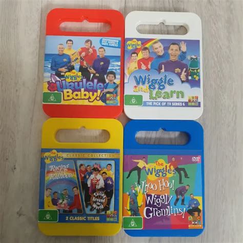 The Wiggles Dvd Lot Kids Learning 4 X Dvds Vgc R4 2003 Picclick