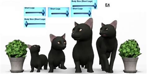 Sliders For Pet Cats By Oneeuromutt Sims 3 Downloads Cc Caboodle