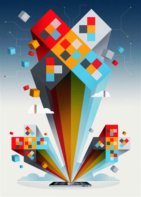 35 Amazing Geometric Poster Designs - Bashooka