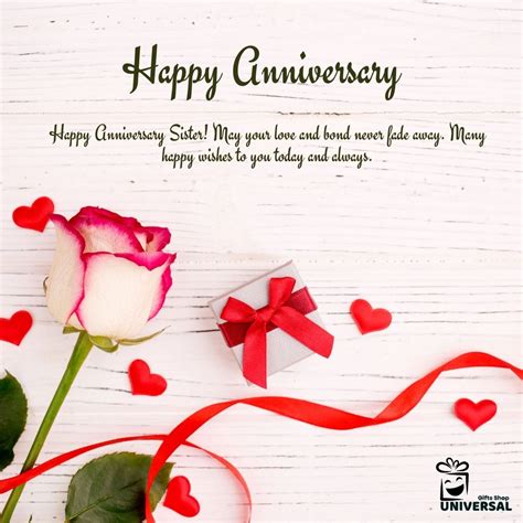 Happy Anniversary Sister Wedding Anniversary Wishes To Sister