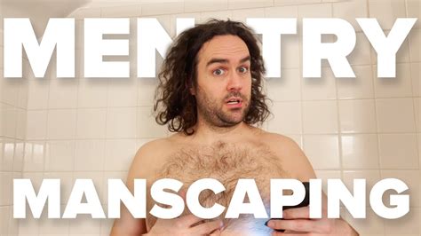 Men Try Manscaping For The First Time YouTube