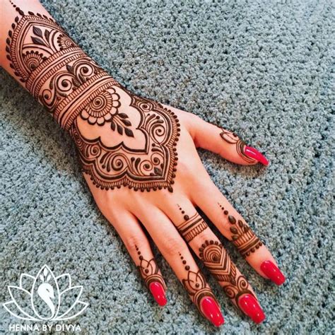 41 Backhand Mehndi Designs For Brides And Bridesmaids Henna Art Designs