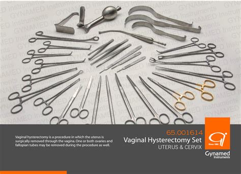 Gynamed Gynamed Vaginal Hysterectomy Set