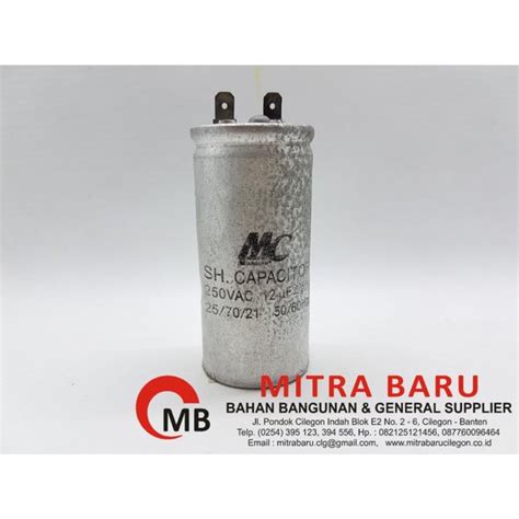 Jual Kapasitor Capasitor Running Mc Ac Pompa Uf Uf Mikro V