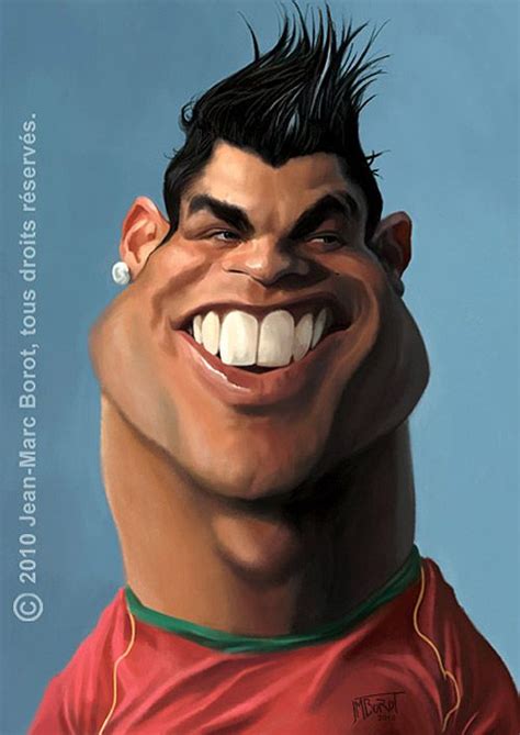 Caricatura De Cristiano Ronaldo Caricature Funny Caricatures