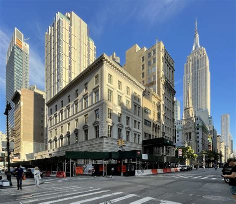 Fifth Avenue Hotel Progresses At 250 Fifth Avenue In Nomad Manhattan