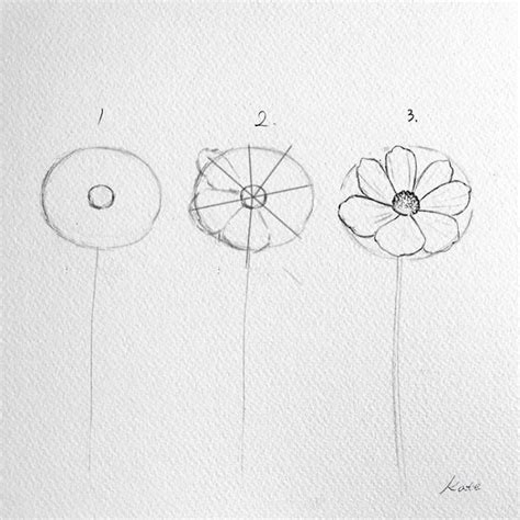 1001 Ideas And Tutorials For Easy Flowers To Draw Pictures