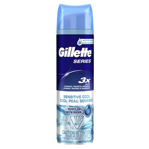 Shaving cream helps to keep moisture in the beard hairs during the shave, leaving them softer and easier to cut. Gillette Series Sensitive Cool Shaving Gel | Walmart Canada