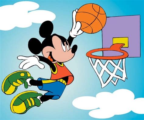 Basketball Mickey Mouse Wallpaper Mickey Mouse Mickey Mouse Cartoon