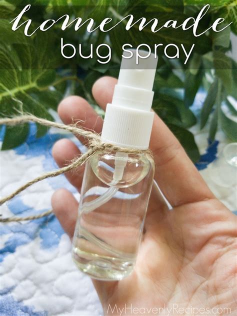 How To Make Homemade Bug Spray My Heavenly Recipes