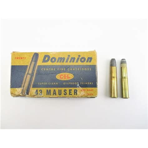 Collectible 43 Mauser Ammo