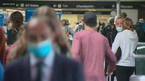 Charlotte Airport Busy Despite Coronavirus Health Risk Youtube