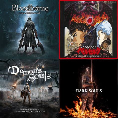 Dark Fantasy Berserk Bloodborne Dark Souls Demons Souls Elden