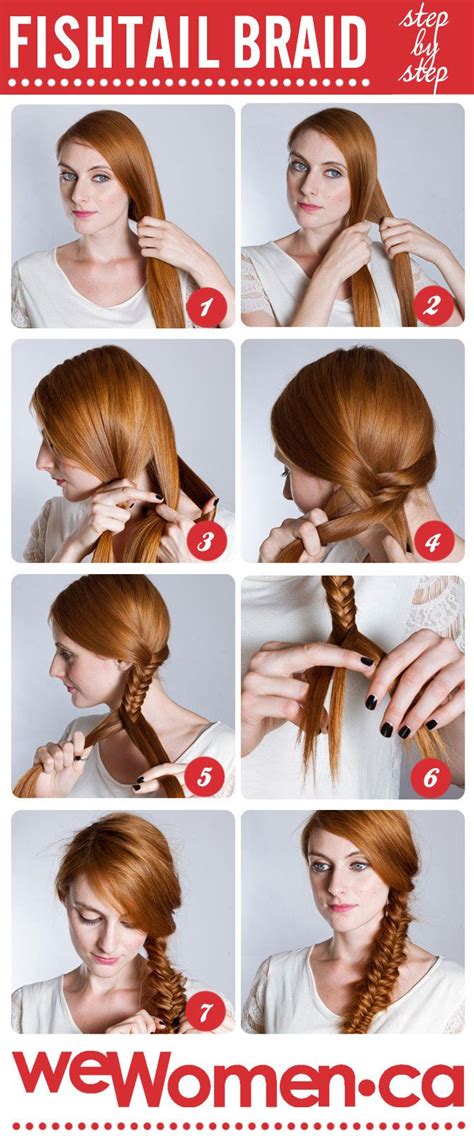 How To Do A Fishtail Braid Step By Step Fishtail Plait Wewomen With