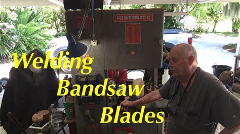 How To Make Bandsaw Blades With A Powermatic Blade Welder With Jack Shelton Youtube