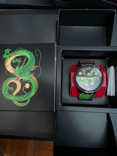 Swatch X Dragon Ball Z Shenron Luxury Watches On Carousell