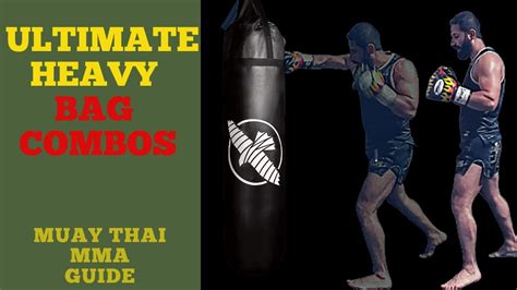 Heavy Bag Workout For Muay Thai Training Youtube