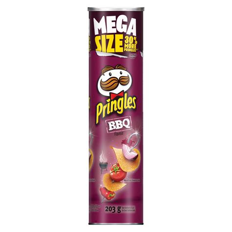 Pringles Mega Can Bbq Flavour 203g Walmart Canada