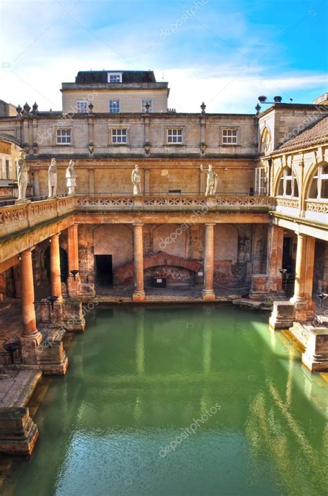 Roman Baths Bath England — Stock Photo © Dimages 28748489