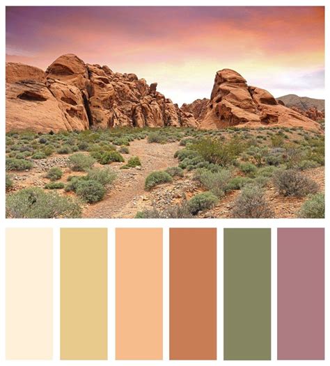 Pin By Honey Toastie On Leandr Nature Color Palette Desert Color