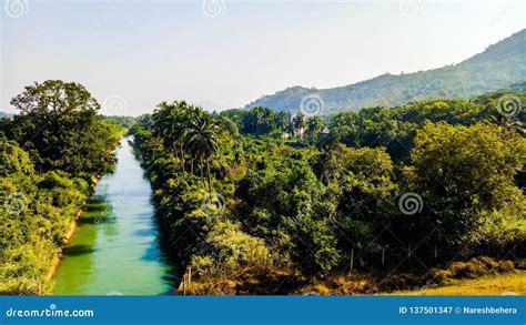 Salia Dam Of Banapur Khurda Odisha Stock Image Image Of Lake