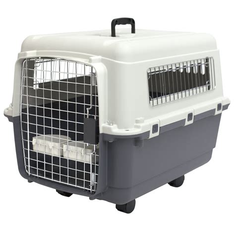 Kennels Direct Premium Plastic Dog Kennel And Travel Crate Size Medium