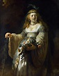 Saskia van Uylenburgh in Arcadian Costume — Rembrandt Harmenszoon Van Rijn