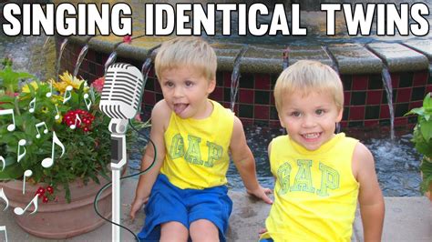 cute identical twins sing twinkle twinkle little star youtube