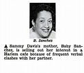 Sammy Davis Jr's Mother, Baby Sanchez, Sells Interest in Cafe - Jet ...