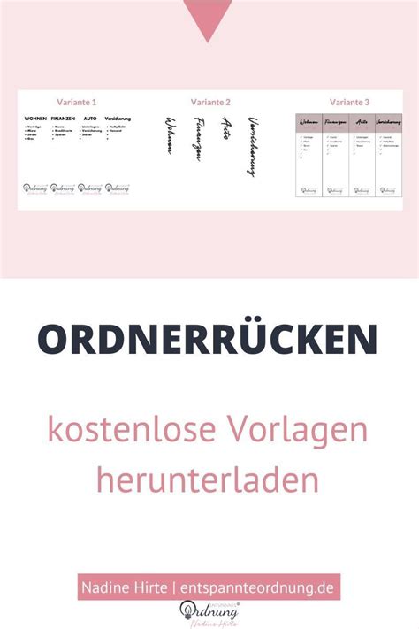 Wirst sehen, wie einfach jeder schöne schriftarten kostenlos nutzen kann. Ordnerrücken Word kostenlose Vorlage zum Download in ...